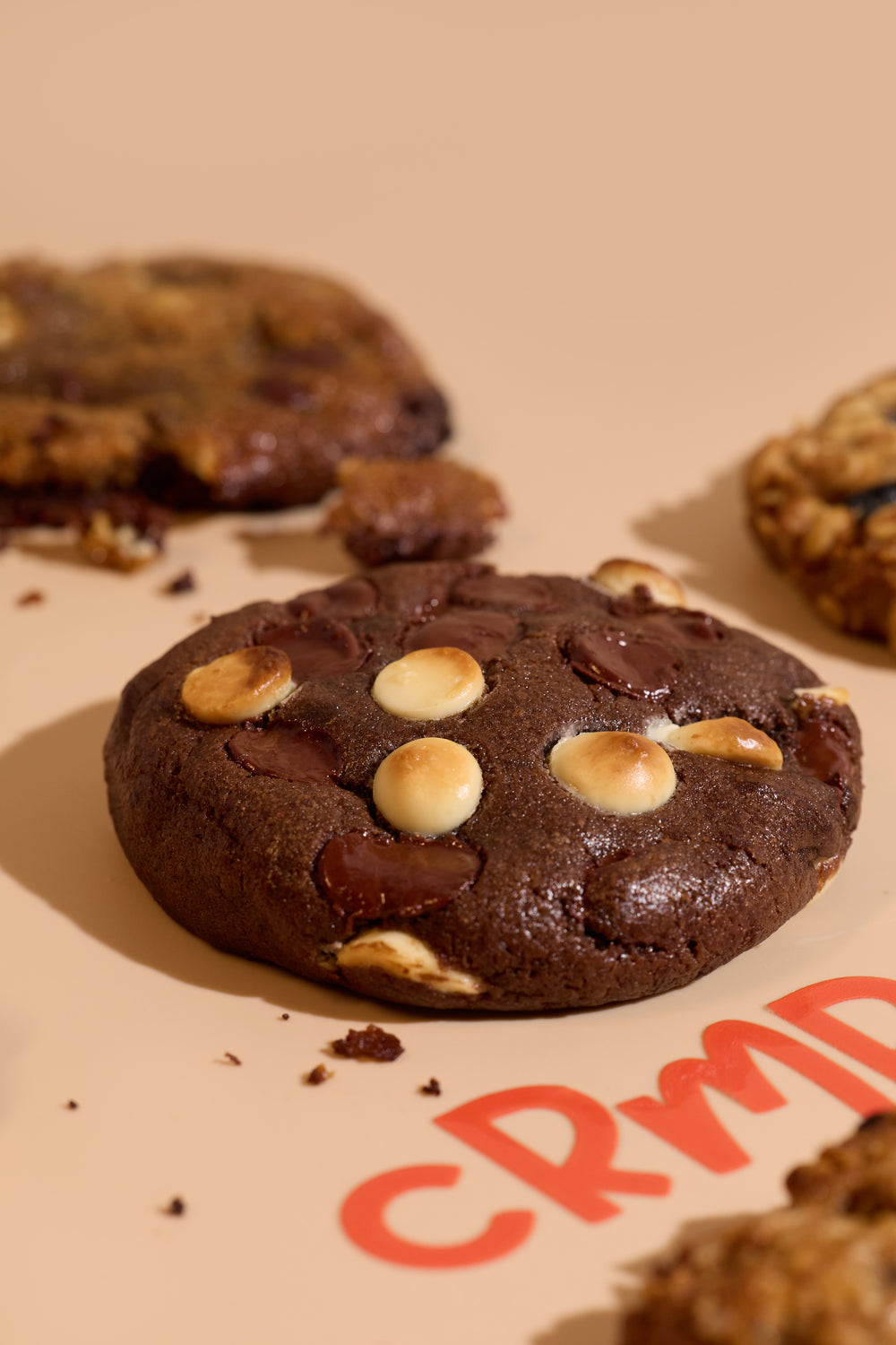 Triple chocolate macadamia cookie — crmb.