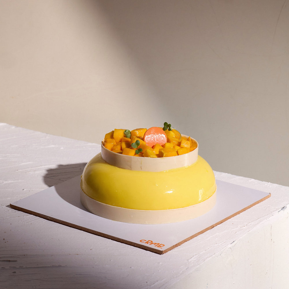 Alphonso mango celebration cake — crmb.